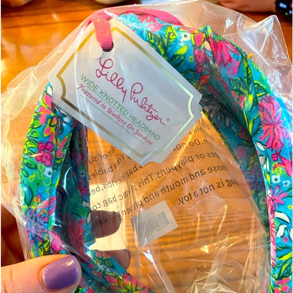 Lilly Pulitzer Accessories - NEW W/Tags Lilly Pulitzer knot headband in “Walking on Sunshine”
